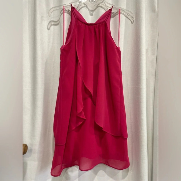 Womens Hyfve Boutique Dress Size Small Pink High Neck - Picture 1 of 5
